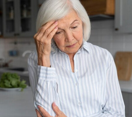 a person experiencing depression in the elderly
