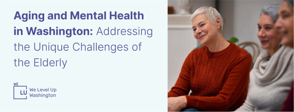 Aging and mental health in Washington banner