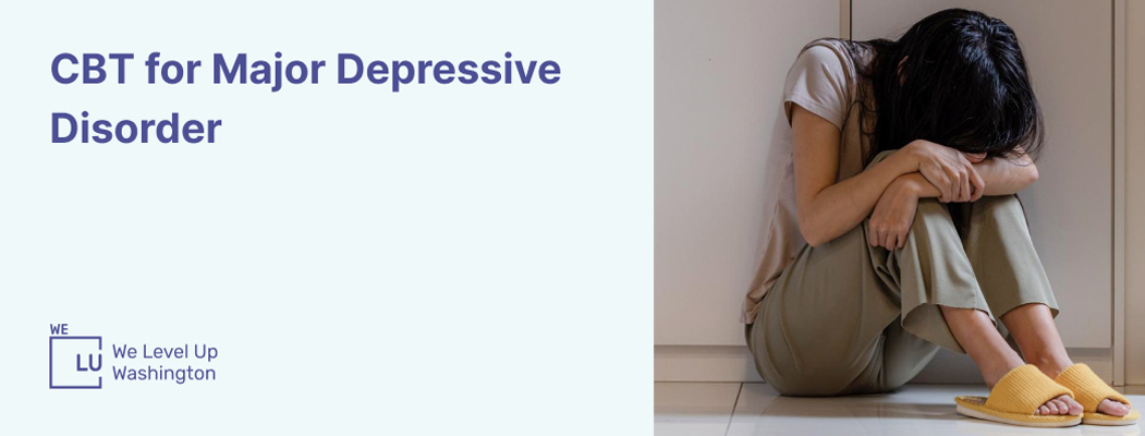 CBT for major depressive disorder banner