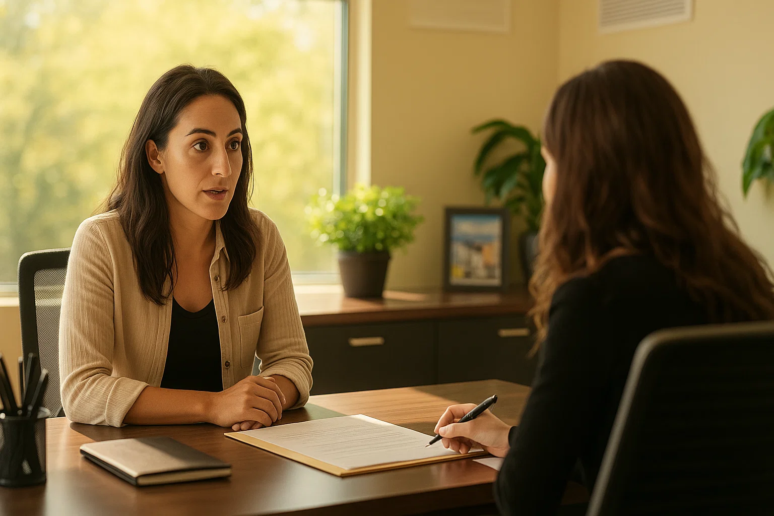 patient shares depression concerns with attentive admissions specialist