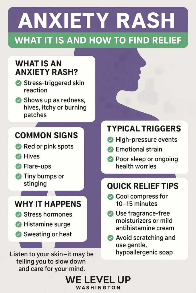 Anxiety Rashes Best Anxiety Rash, Symptoms, Causes, and Treatments