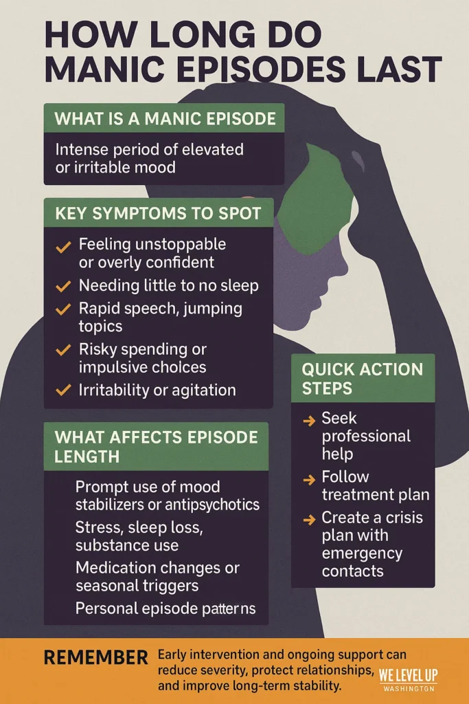 how long do manic episodes last infographic we level up washington inpatient rehab