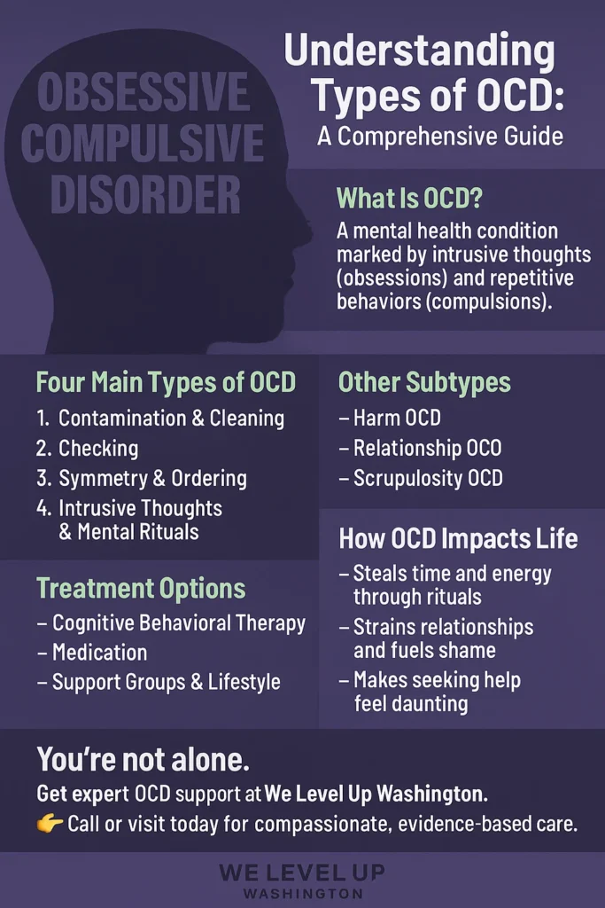 types of OCD mental health treatment in Washington state