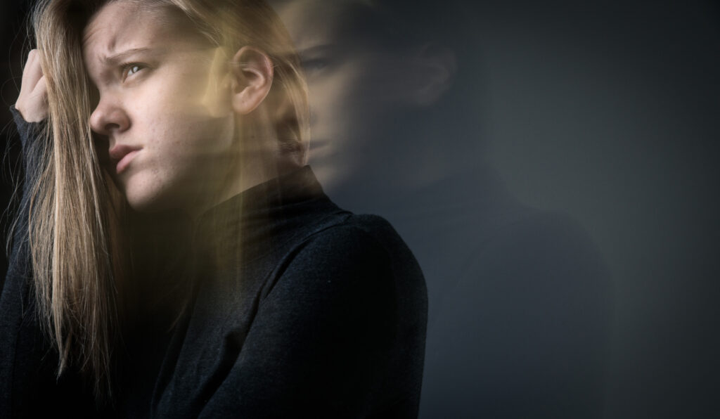 woman with schizophrenia getting help treatment mental health spokane valley wa