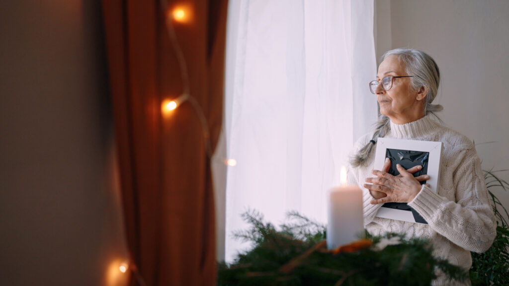 an old woman reflecting old memories spoken valley washington