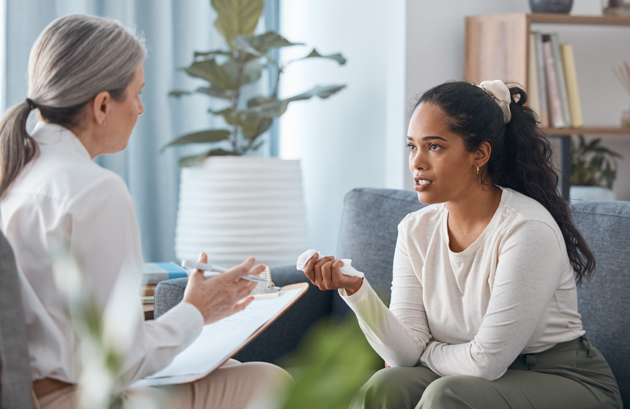 two person having therapy session spokane valley washington