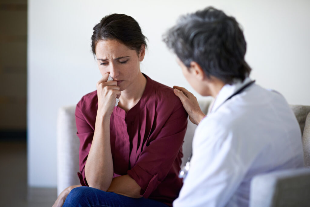 woman appearing anxious spokane valley washington