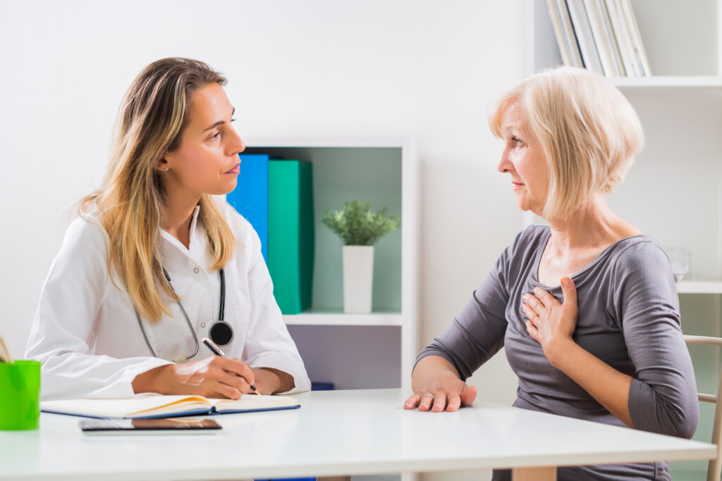 woman consulting a doctor spokane valley washington